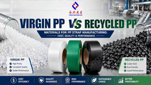 Últimas soluciones de la empresa sobre PP virgen versus PP reciclado para la fabricación de correas de PP | Yongxing Zhanxing