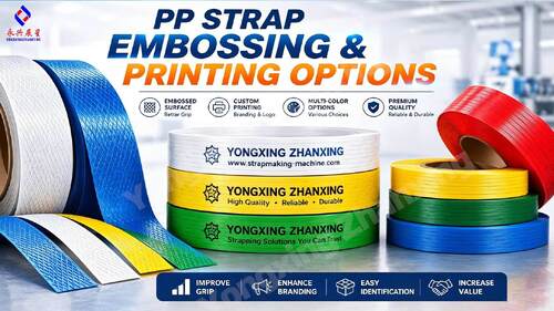 Últimas soluciones de la empresa sobre Opciones de estampado e impresión de correas de PP | Yongxing Zhanxing