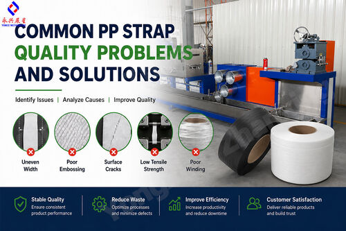 Últimas soluciones de la empresa sobre Common PP Strap Quality Problems and Solutions | Yongxing Zhanxing