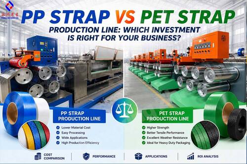 Últimas soluciones de la empresa sobre PP Strap vs PET Strap Production Line: Which Investment Is Right for Your Business? | Yongxing Zhanxing