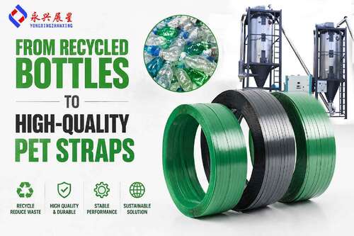 Últimas soluciones de la empresa sobre How Recycled PET Bottles Become High-Quality PET Straps | Yongxing Zhanxing