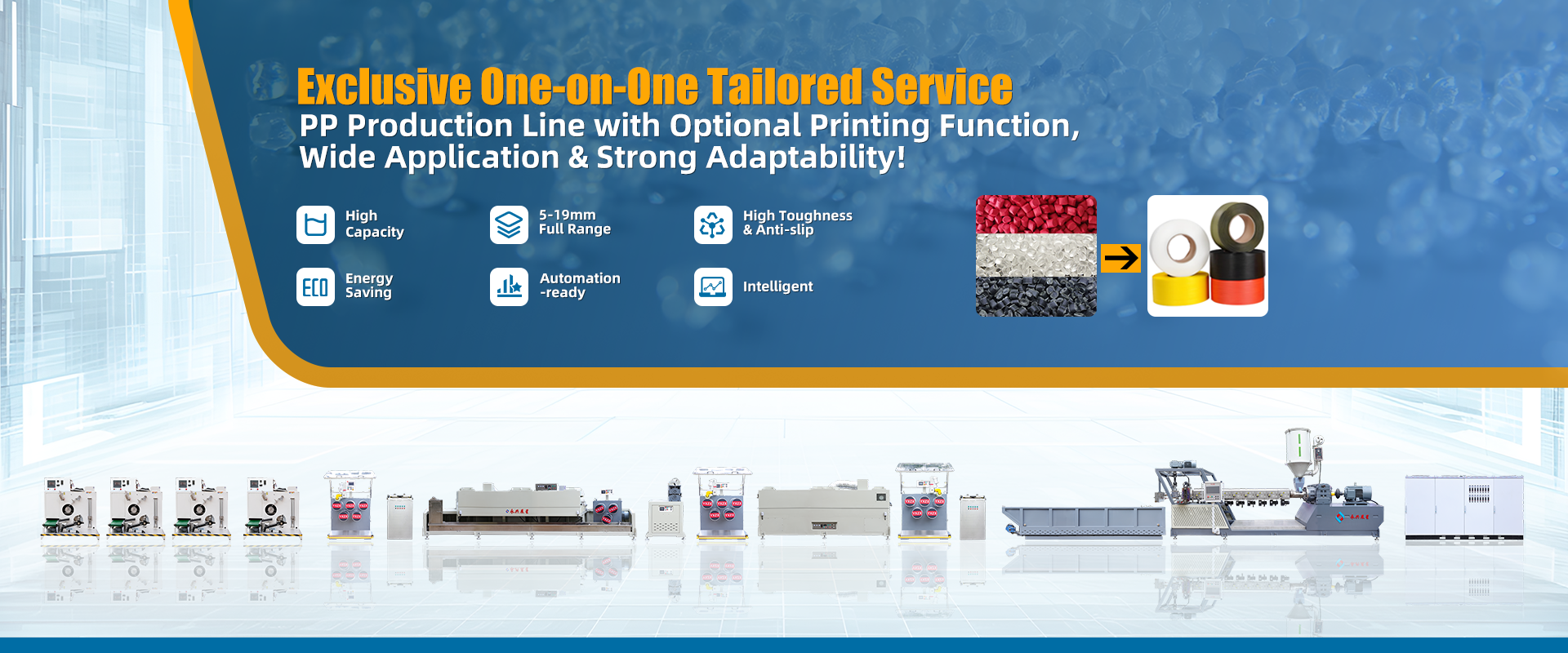 Calidad Máquina para hacer correas de PP fábrica