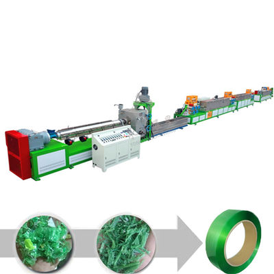 Buen precio Máquina de fabricación automática de tiras de PET de alta precisión de tornillo único en línea