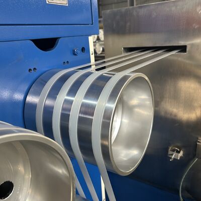 Buen precio Línea de producción de correas de PP de un solo tornillo completamente automática con especificaciones personalizables para plantas de fabricación En línea