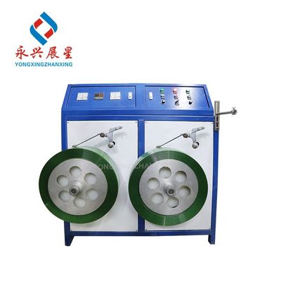 Buen precio Máquina automática de doble estación de repliegue de tiras de PET de alta estabilidad para plantas de fabricación en línea
