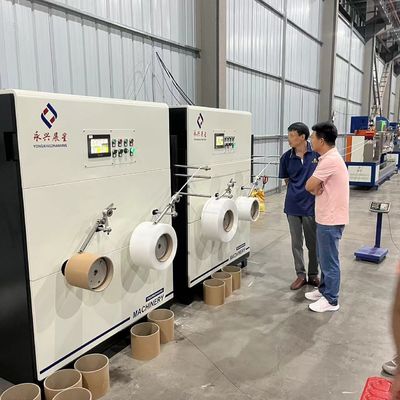 Enrollador de fleje PP de 200 mm con tensión ajustable para fabricación