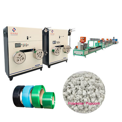 Máquina de extrusión de correa de chips PET personalizables para soluciones de correa de 9-32 mm