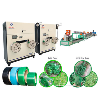 Buen precio Línea de producción de tiras de PET de alta eficiencia con bobinado automático en línea