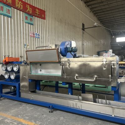 Línea de producción de correas de PP de 4 tiras de doble tornillo de 9 mm