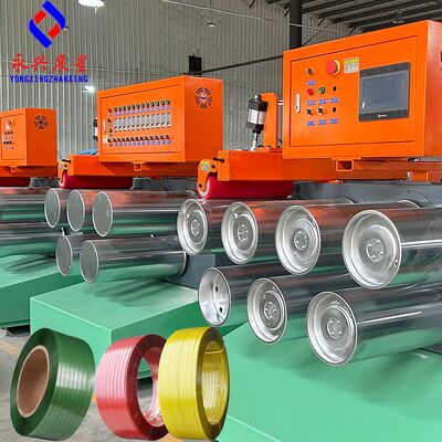 Buen precio Máquina para fabricar correas de plástico Máquina para fabricar correas para fardos de PET PP en línea