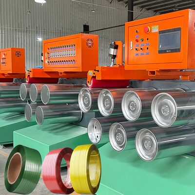 Línea de producción automática de cinta de PET de enrollamiento para una producción constante de polietileno tereftalato de PET