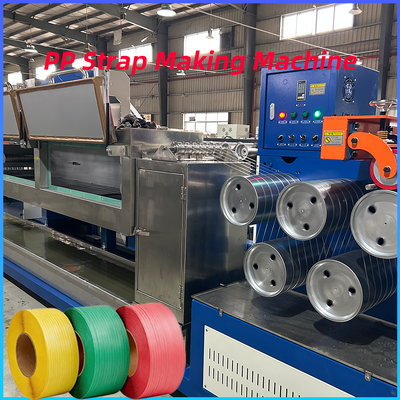 Buen precio Cadena de producción ahorro de energía de correas de PP Máquina industrial para fabricar correas de PP en línea