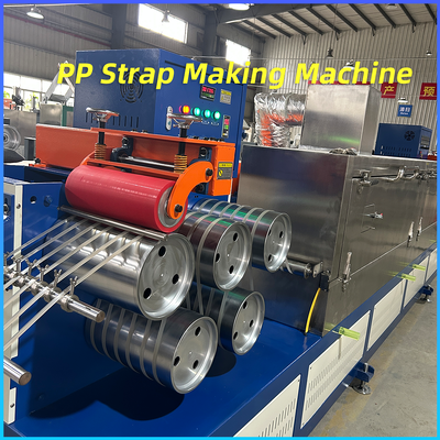 Buen precio Máquina para fabricar correas de PP de 280kg/h con 6 salidas para la cadena de producción de correas de polipropileno de 5-19 mm en línea