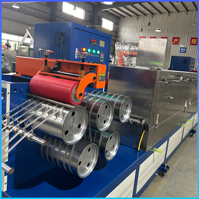 línea de extrusora de correas de pp máquina de fabricación de cinturones de embalaje correas de cinta extrusión
