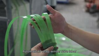 Máquina para fabricar flejes de un solo tornillo de PET