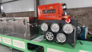Cómo se fabrican los flejes de PET | Línea de producción de correas de PP en acción #extrusióndeplástico #máquinadeenvasado